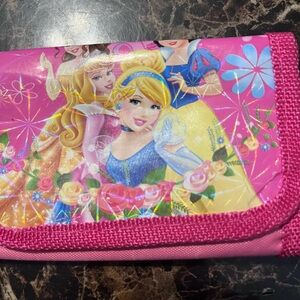 Disney Princess Pink and Blue Wallet 4/$15